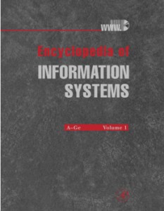 Encyclopedia of Information Systems reprint